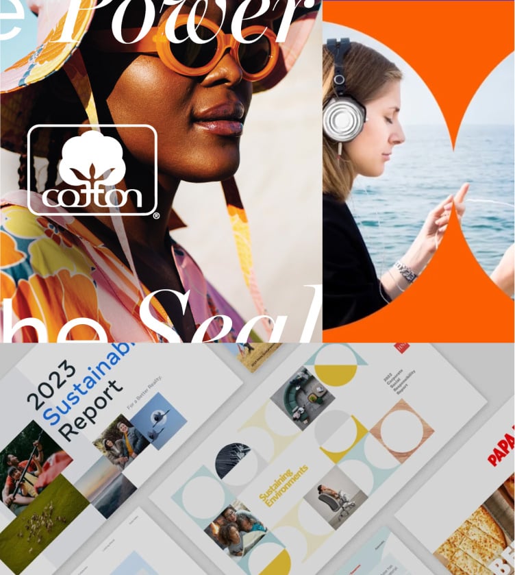 image of collage of brochures