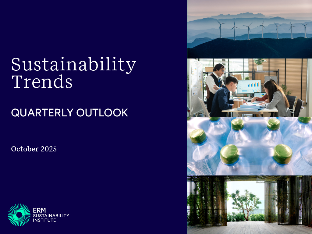 Sustainability Trends Quarterly Outlook