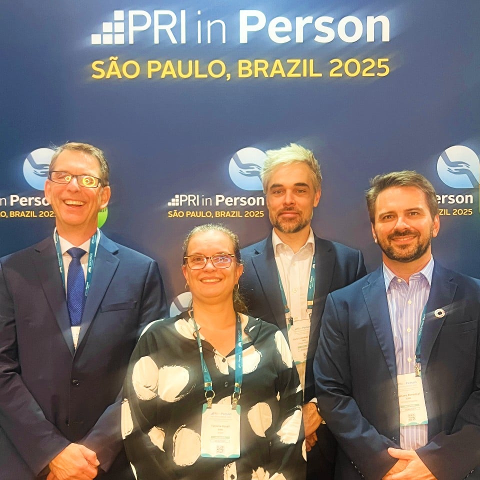 Tom Reichert,Tatiana Assali, Chris Crawshay-Jones and Gustavo Pimentel and PRI in Person São Paulo.